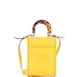 Fendi Sunshine Shopper Tote Leather #202398F12B